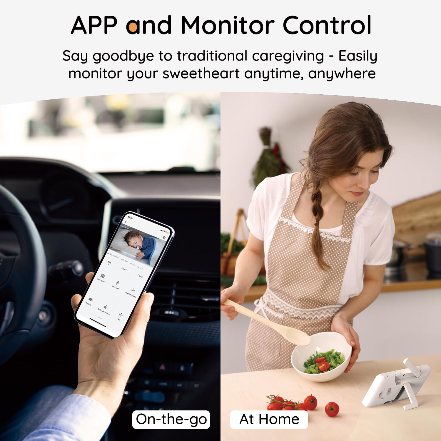 Smart Baby Monitors — Stay Connected Anytime 💛