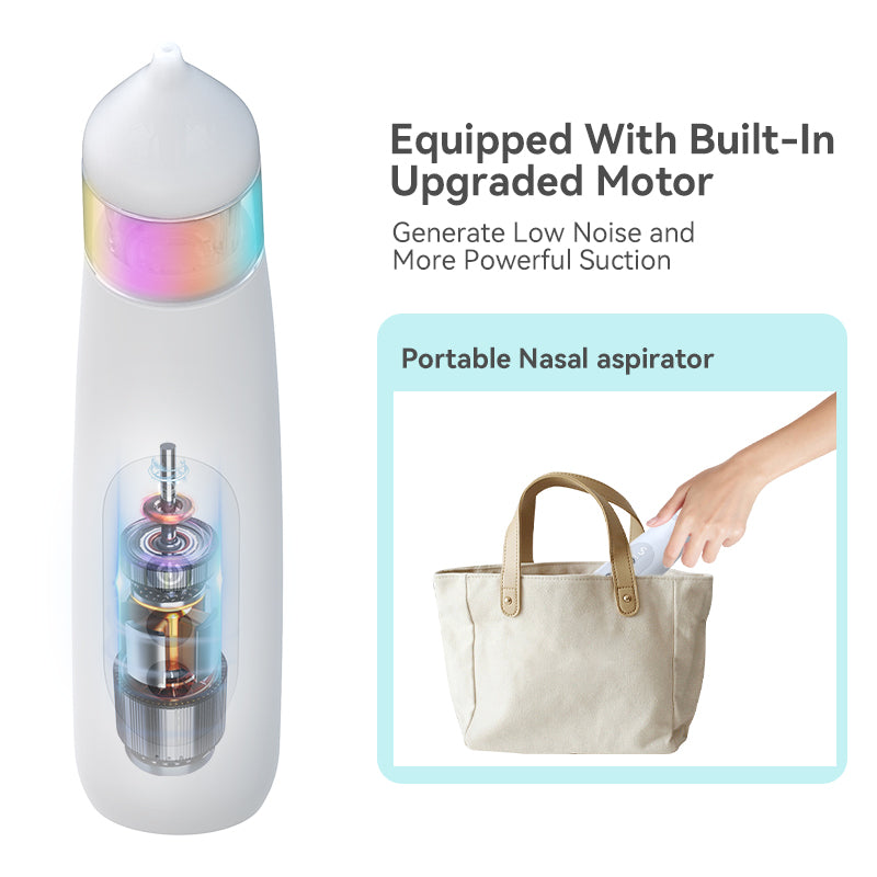 Nose Cleaner BPA Free Food Silicone USB Rechargeable Nose Cleaner Electric Nose Nasal Aspirator