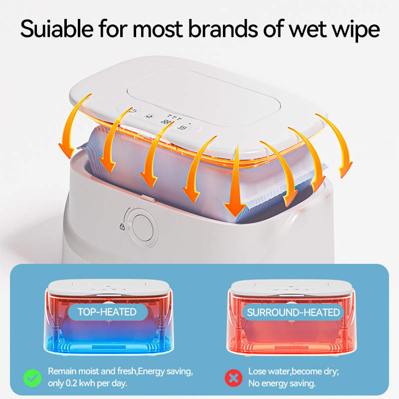 Baby Wipes Warmer for Home – Fast Heating, Quiet & Large Capacity
