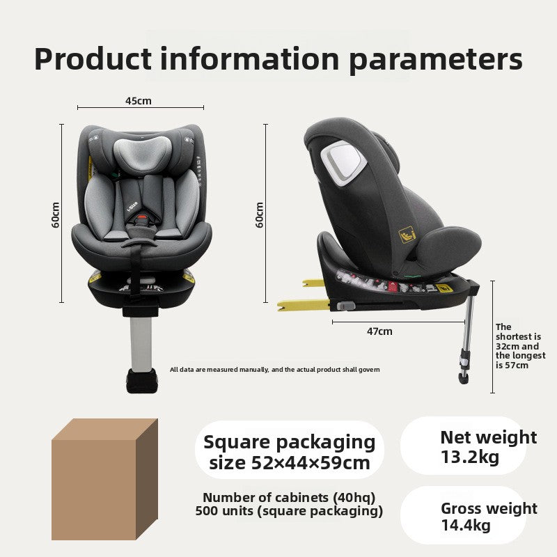 Child Safety Seat Universal for Cars Baby 0-12 Years Old Car Safety Seat