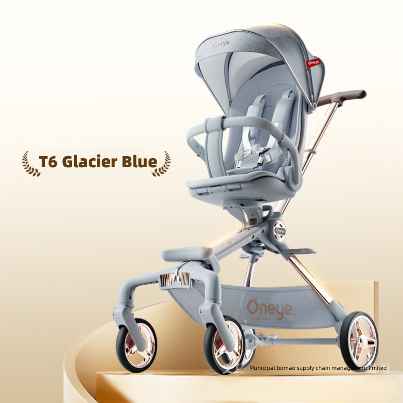 Oneye T6 Plus Second Generation Baby Stroller Lightweight Foldable Reclining Two-Way Stroller