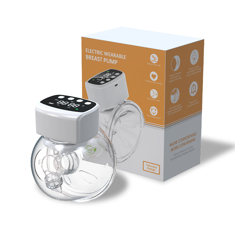 Baby Feeding Wearable Electric Breast Pump Wireless Breast Pump Portable Low Noise Handsfree Breast Pump