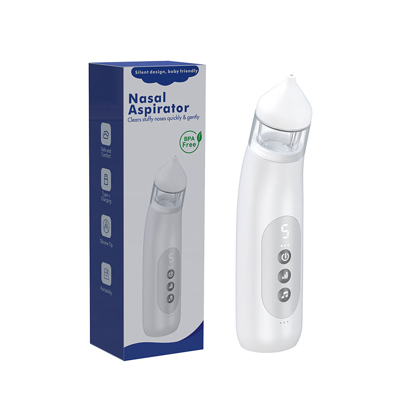 Nose Cleaner BPA Free Food Silicone USB Rechargeable Nose Cleaner Electric Nose Nasal Aspirator