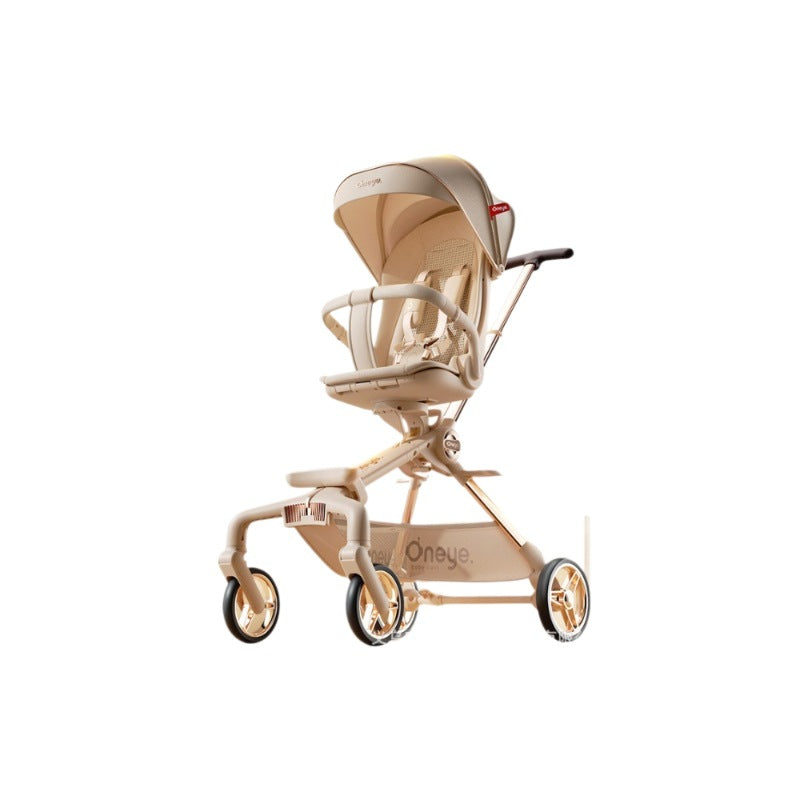 Oneye T6 Plus Second Generation Baby Stroller Lightweight Foldable Reclining Two-Way Stroller