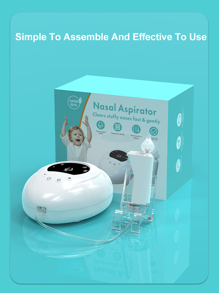 Nasal Aspirator Professional Nose Cleaner Nose Washing Nasal Aspirator Electric Baby Nose Sucker