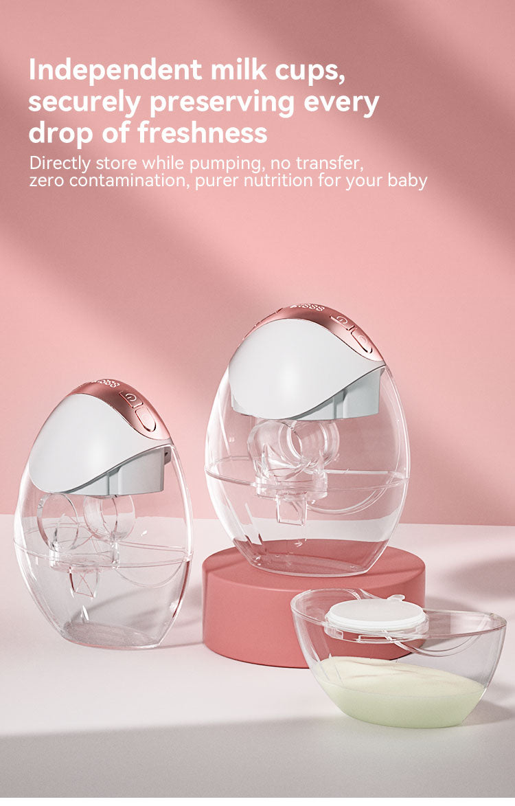 12 Levels Wireless Smart Portable Hands Free Breast Milk Pump Electric Wearable Breast Pump