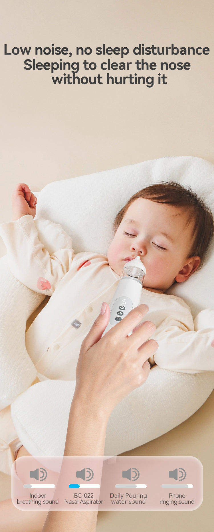 Nose Cleaner BPA Free Food Silicone USB Rechargeable Nose Cleaner Electric Nose Nasal Aspirator