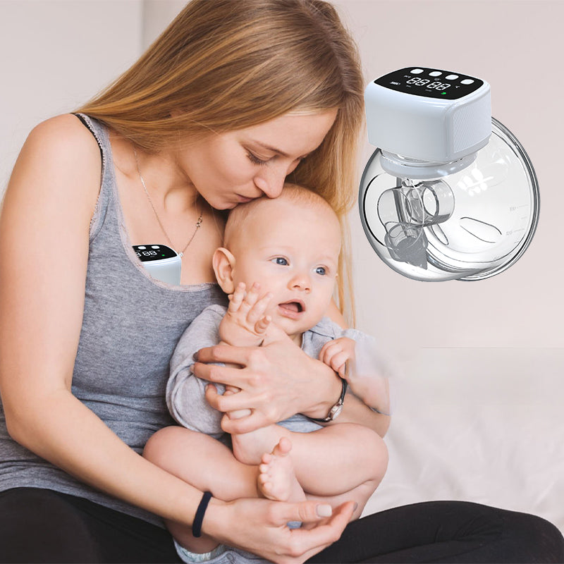 Baby Feeding Wearable Electric Breast Pump Wireless Breast Pump Portable Low Noise Handsfree Breast Pump