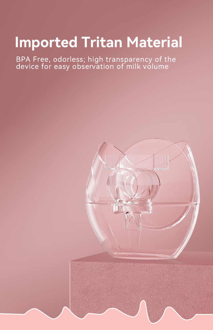 12 Levels Wireless Smart Portable Hands Free Breast Milk Pump Electric Wearable Breast Pump